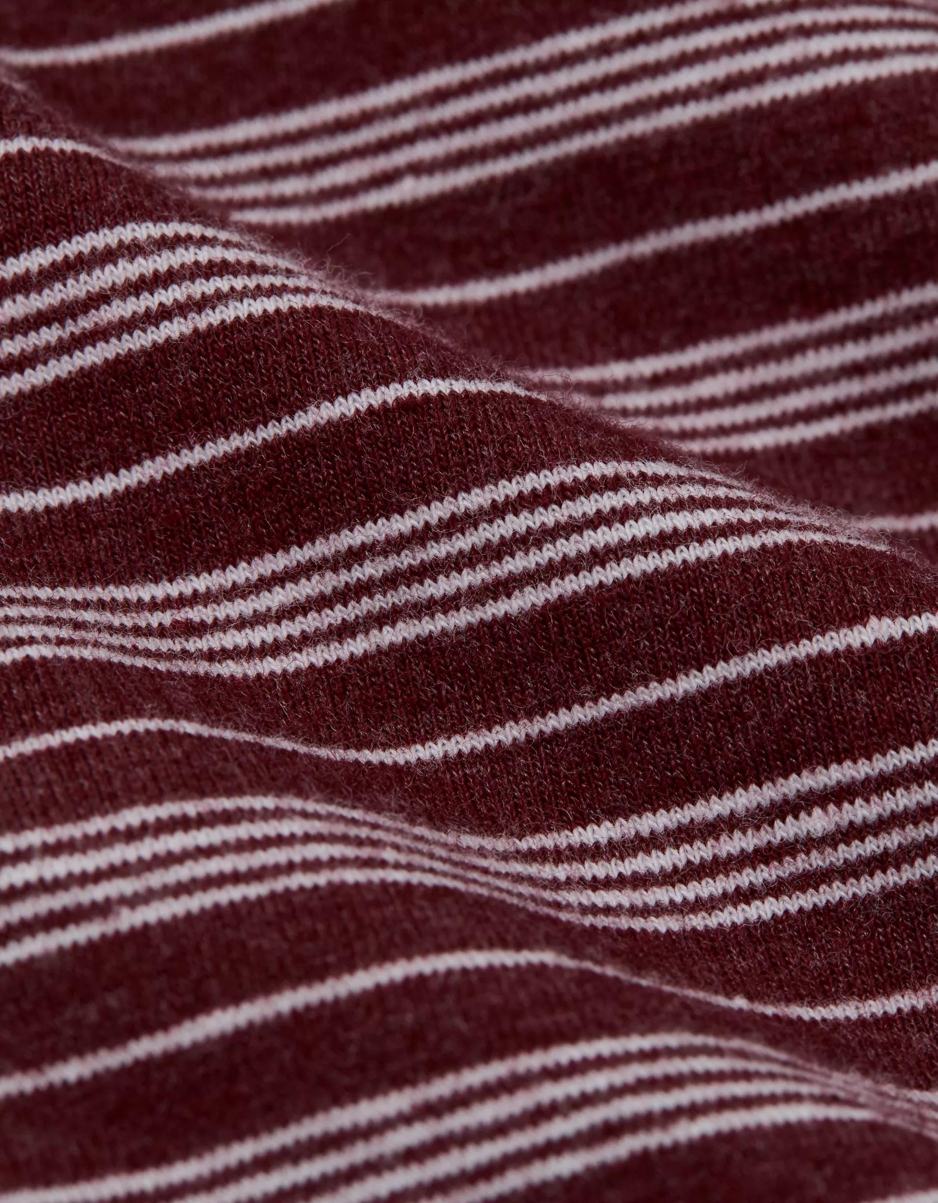 AE 24/7 Club Logo Striped Polo Shirt Product Image
