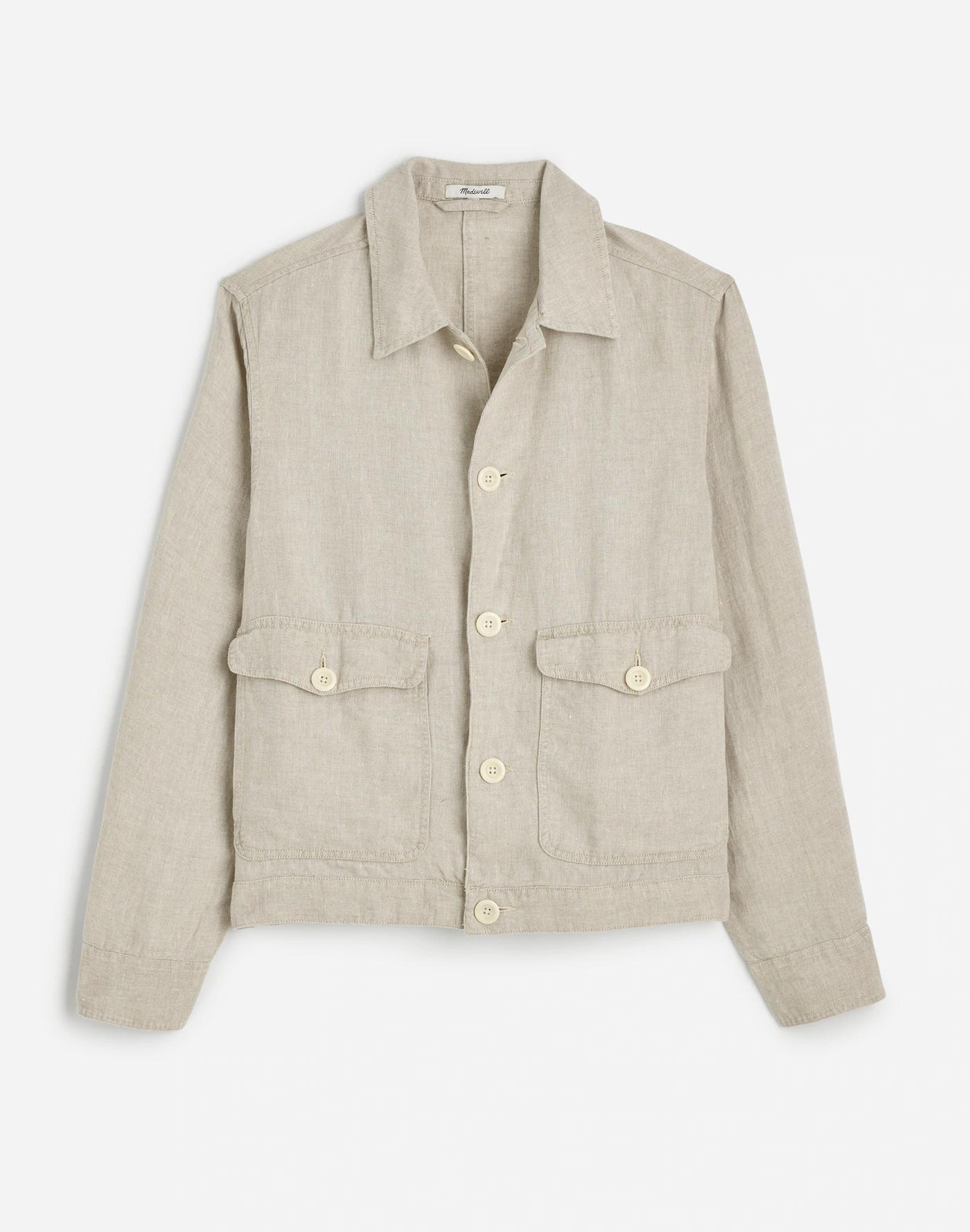 Linen Shirt-Jacket Product Image