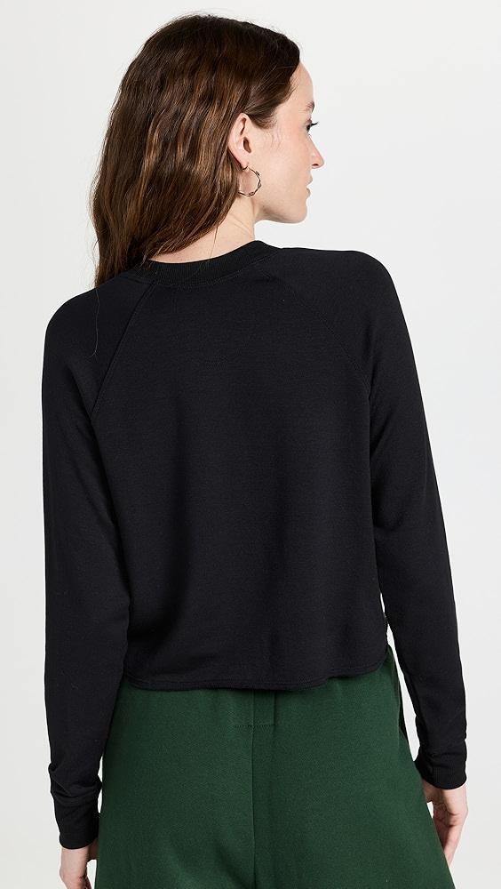 Splits59 Warm Up Crop Fleece Sweatshirt | Shopbop Product Image