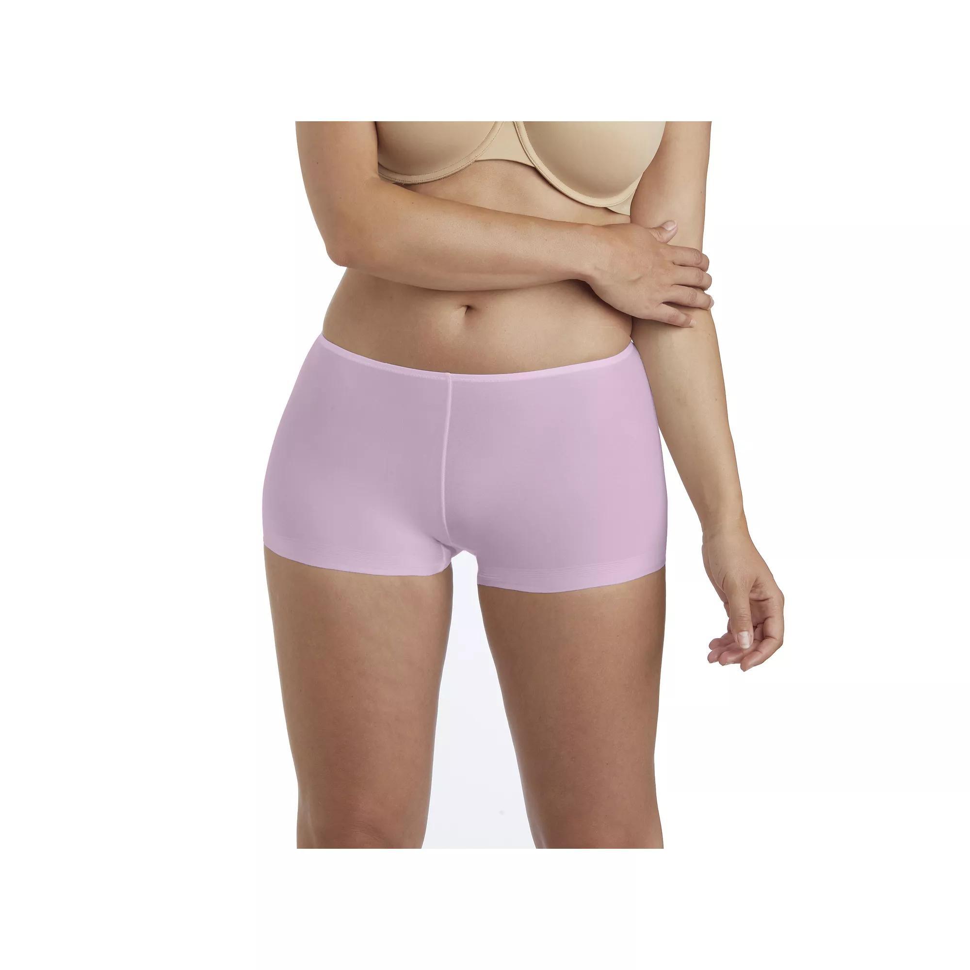 Womens Naomi and Nicole Panties No Show, No Lines Boyshort Panty A216 Product Image