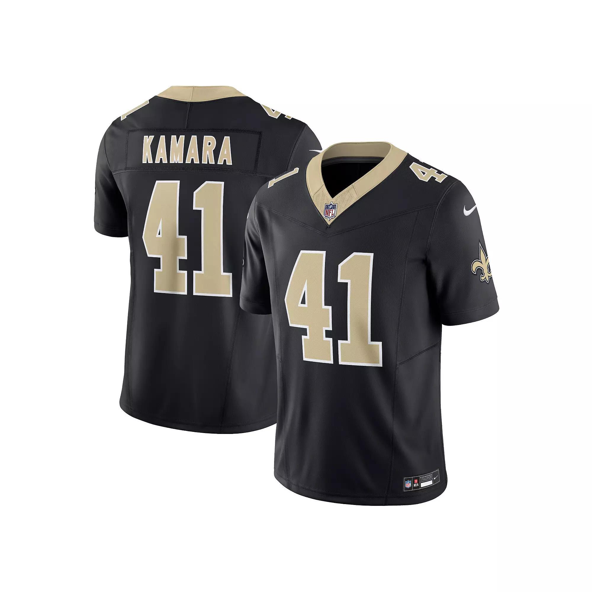 Men's Nike Alvin Kamara Black New Orleans Saints Vapor F.U.S.E. Limited  Jersey, Size: 3XL Product Image