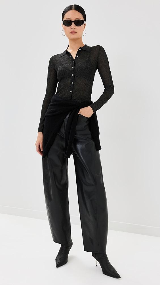 Rolla's Caroline Metallic Knit Cardi | Shopbop Product Image