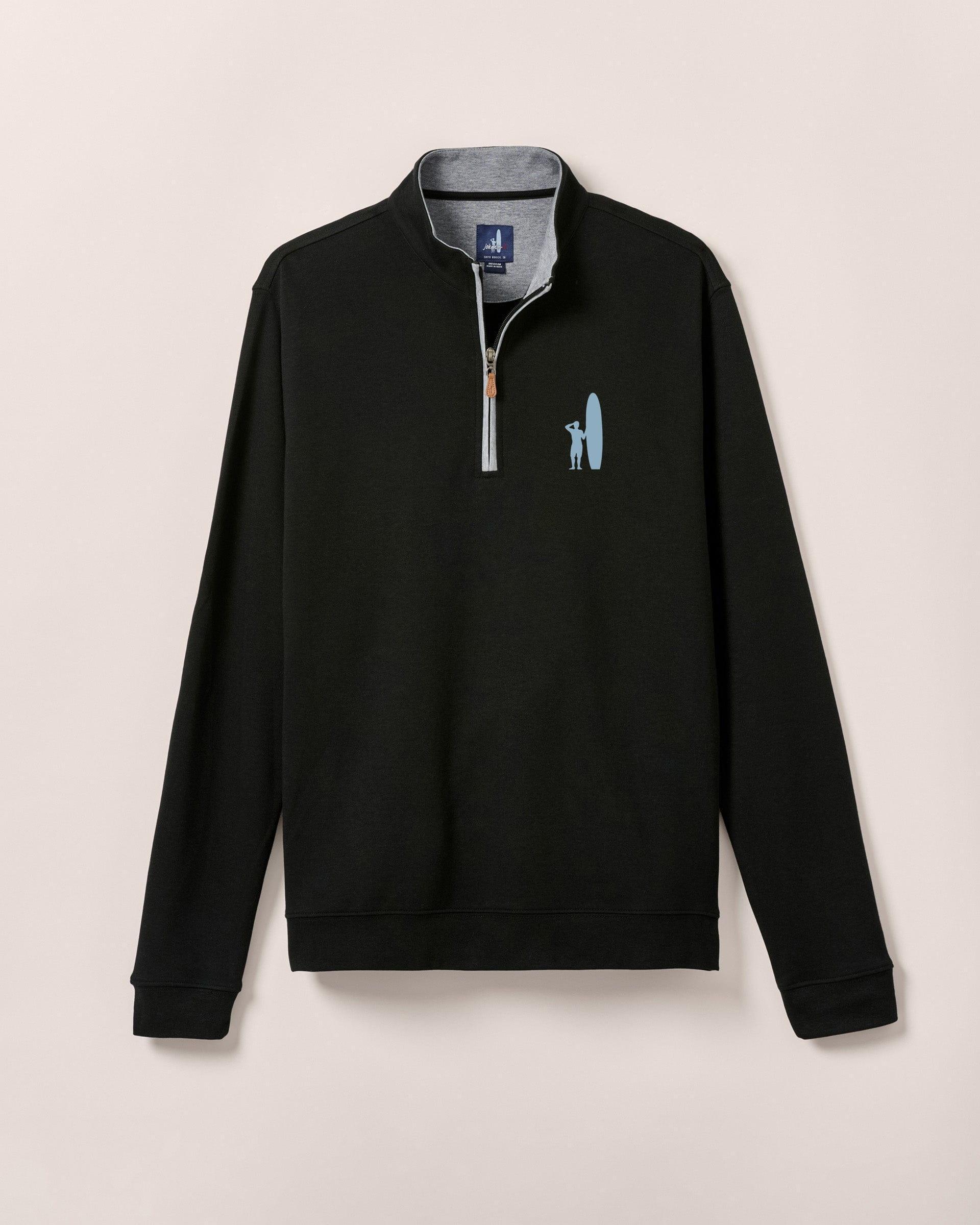 Custom Surfer Logo Sully 1/4 Zip Pullover Male Product Image