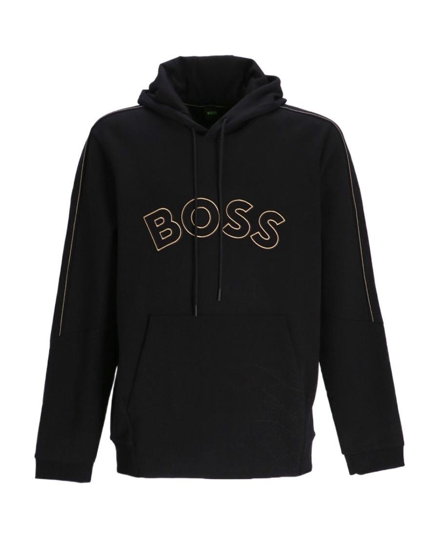 HUGO BOSS Logo Sweater In Black Product Image