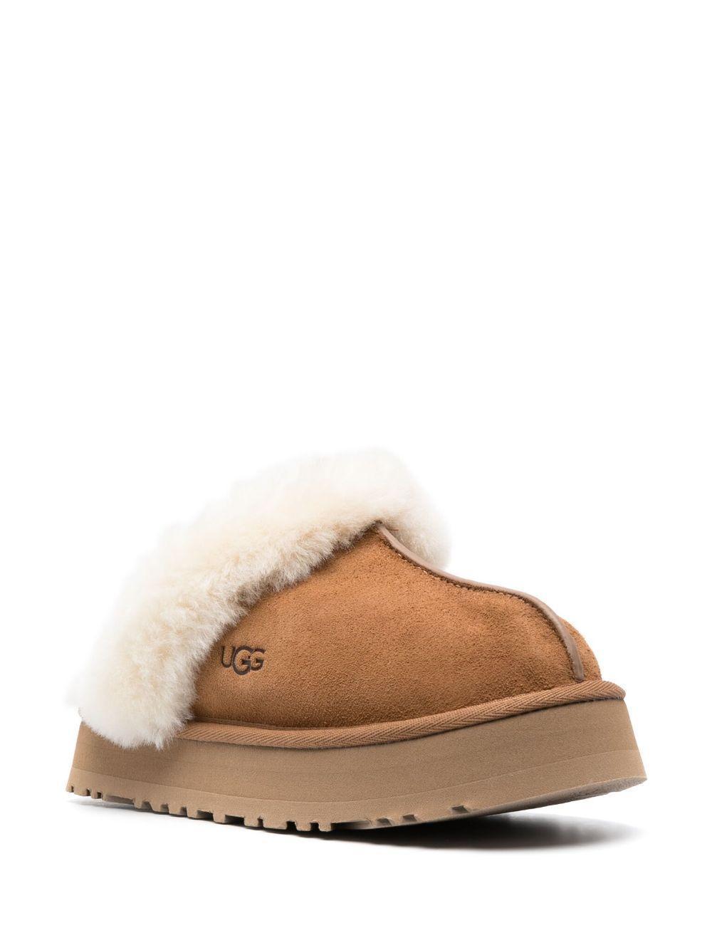 Disquette suede slippers Product Image