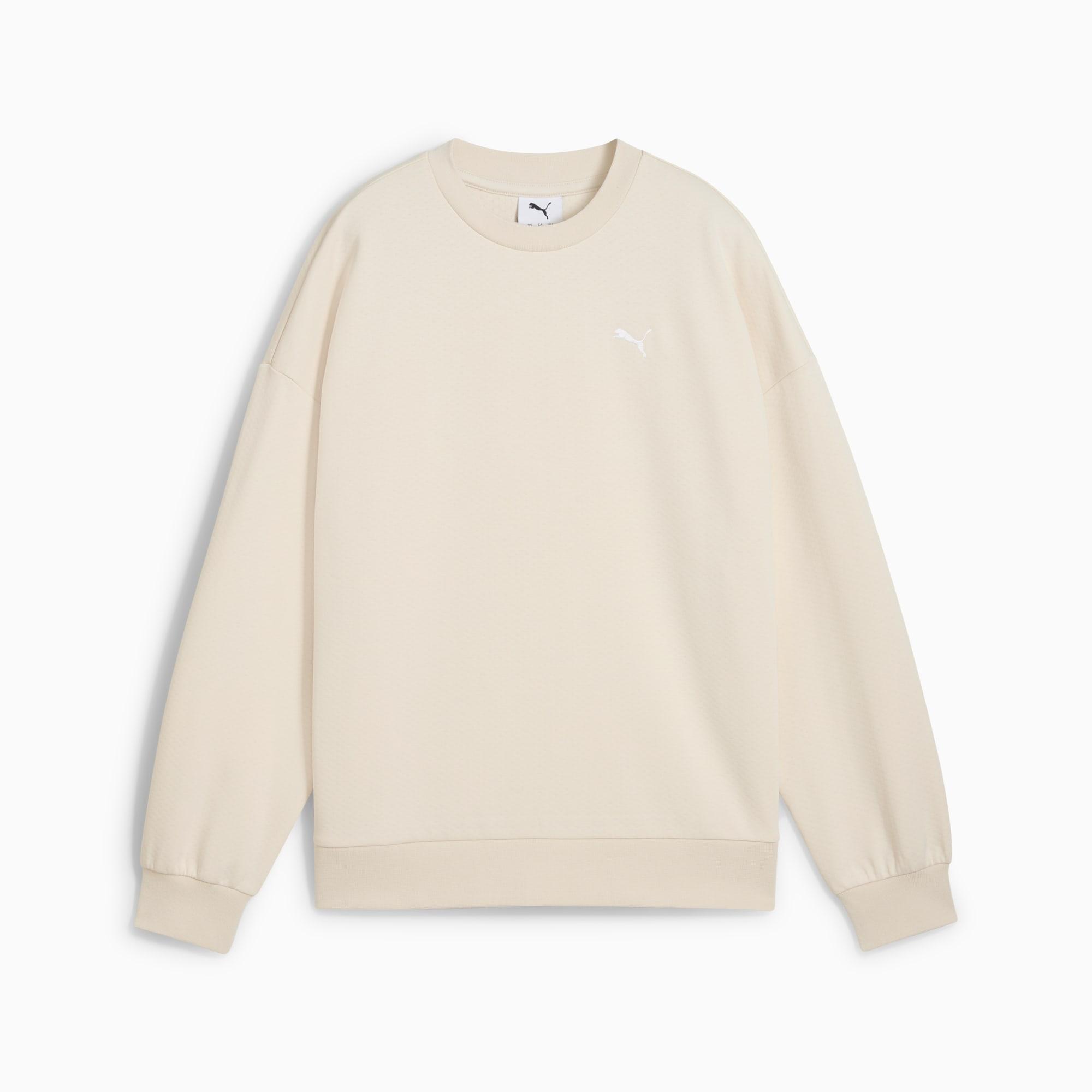 PUMA Wardrobe Essentials Women's Oversized Crew Sweatshirt Product Image