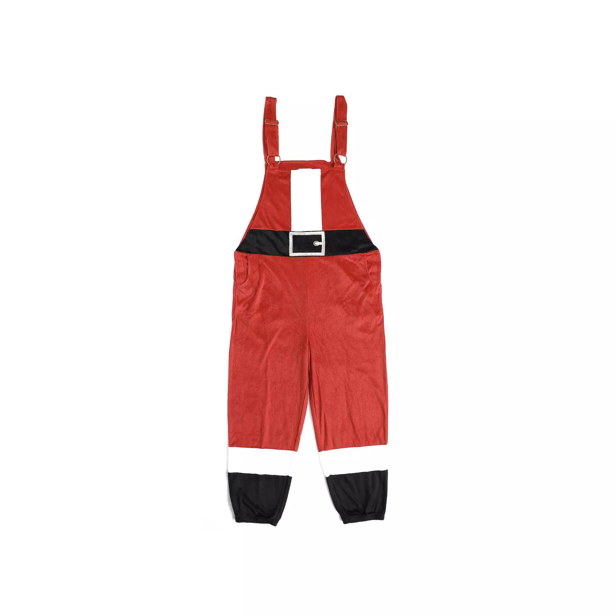 Adult Santa Claus Christmas Jammeralls, Mens Product Image