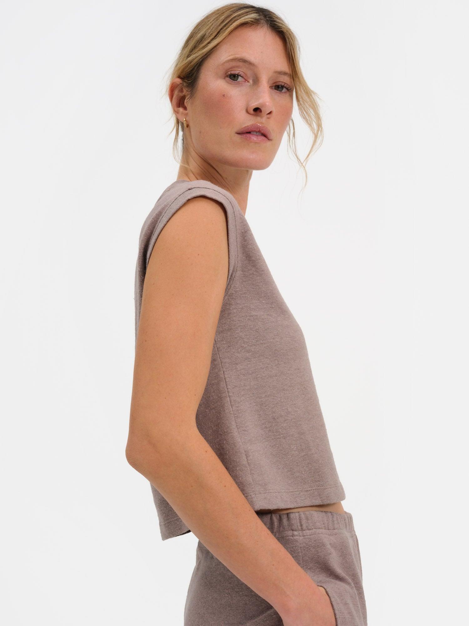 Regenerative Hemp Muscle Tank Female Product Image