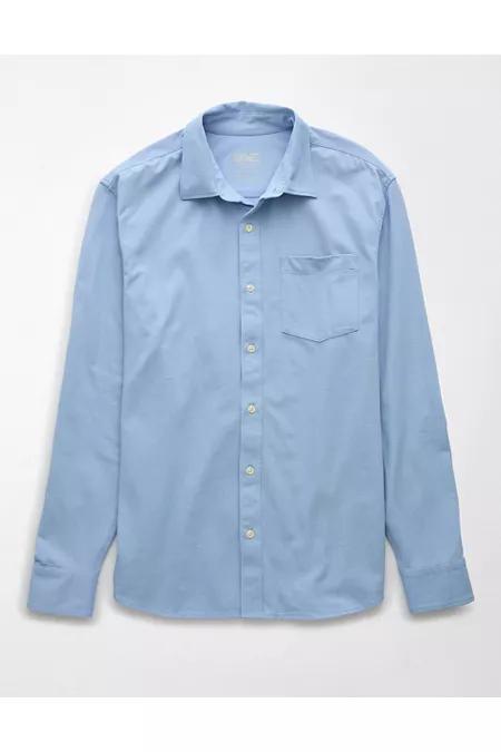 AE 24/7 Club Long Sleeve Button-Up Shirt Men's Product Image