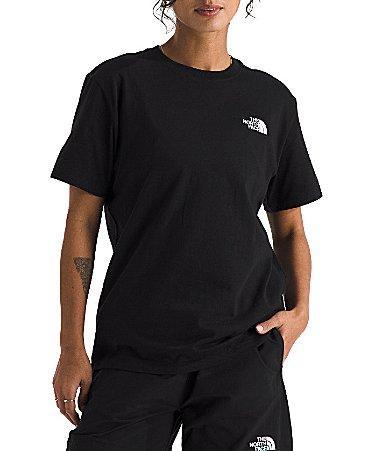 The North Face Womens Crew Neck Short Sleeve Box Tee Product Image