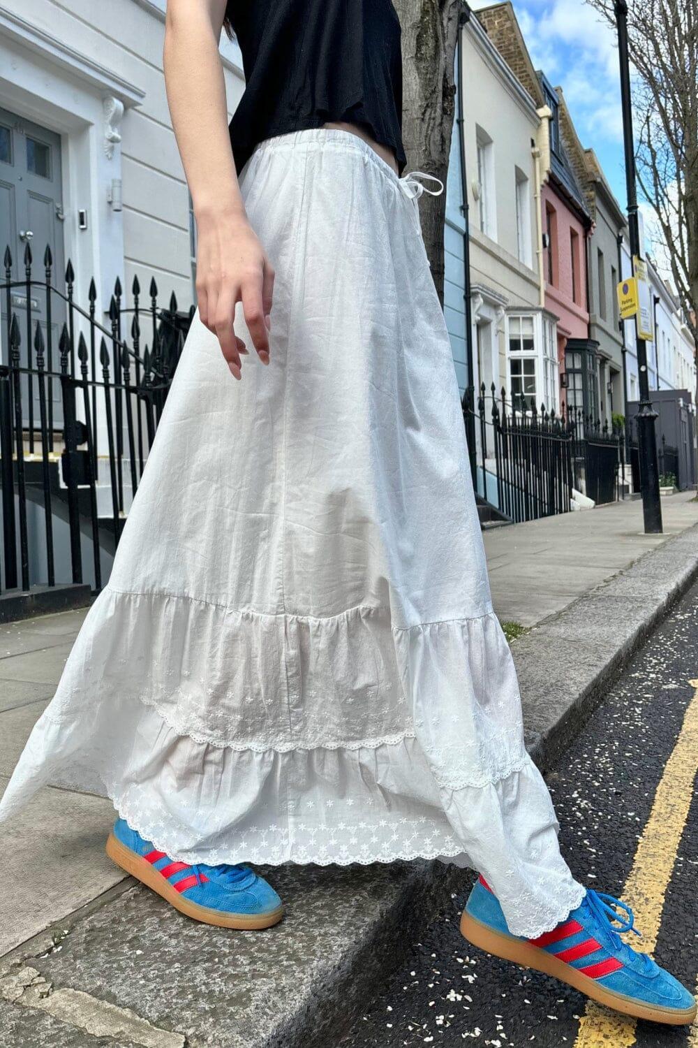 Olive Skirt Product Image
