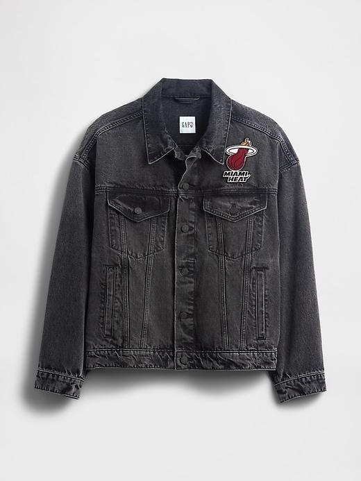 NBA Boston Celtics Icon Denim Jacket Product Image