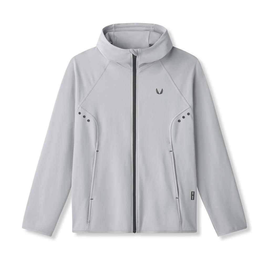 0943. Performance Fleece Zip Hoodie - Slate Grey Product Image