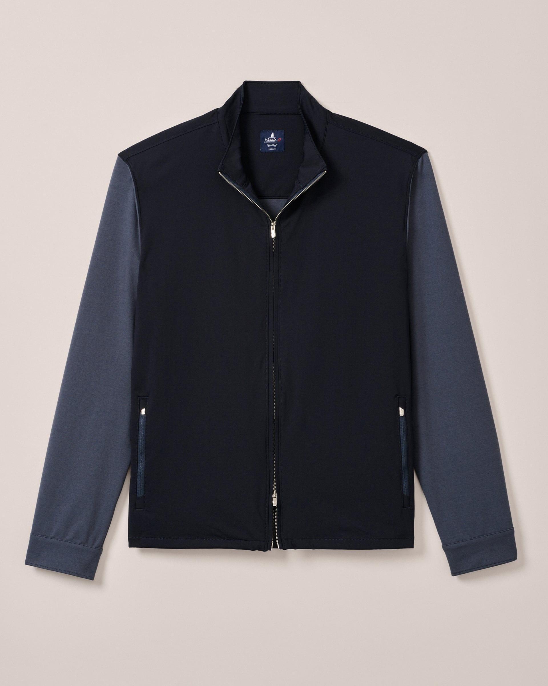 Milano Lightweight Mixed Media Jacket Male Product Image