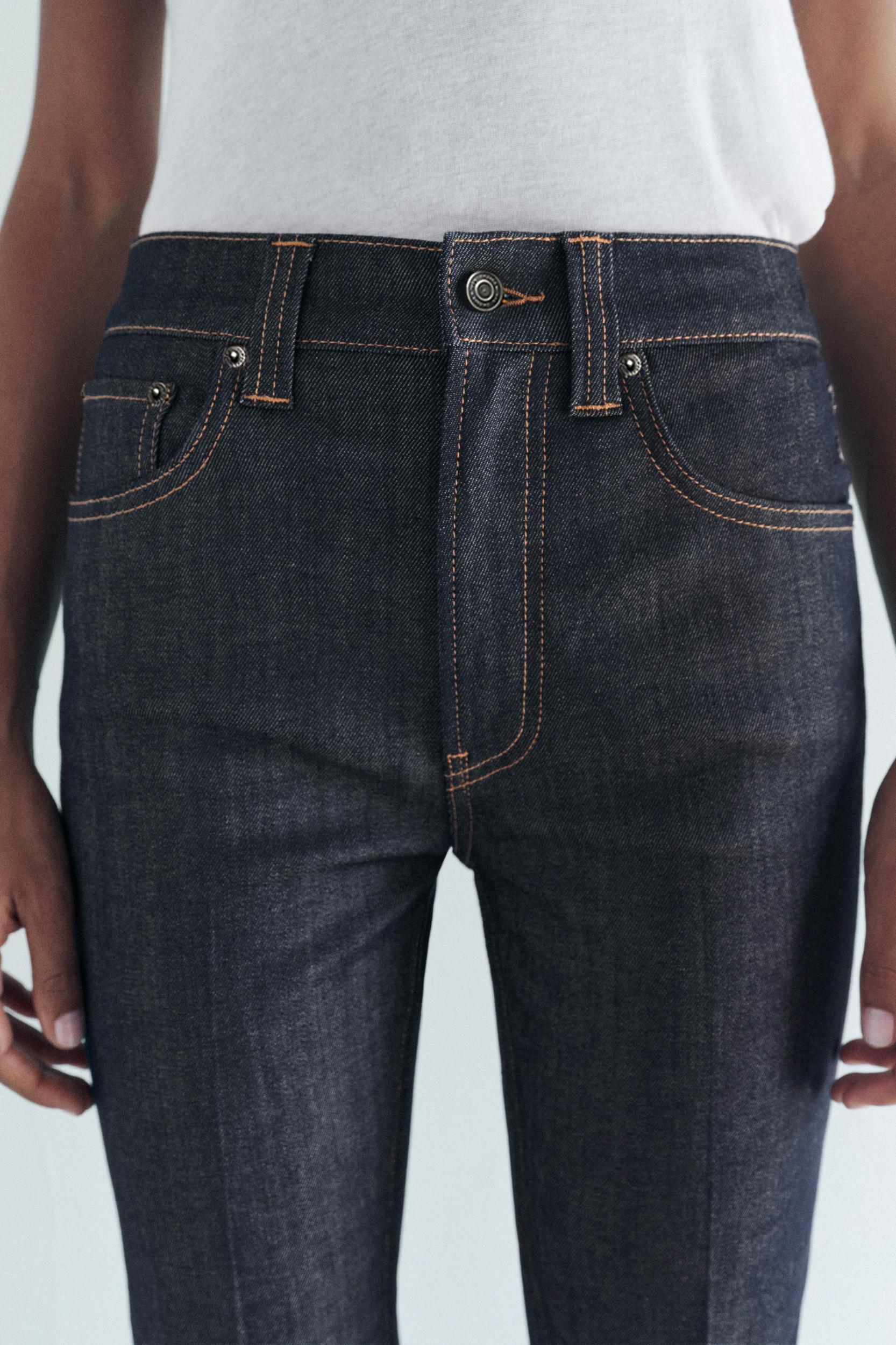 ZW COLLECTION HIGH RISE BOOTCUT CROPPED JEANS Product Image