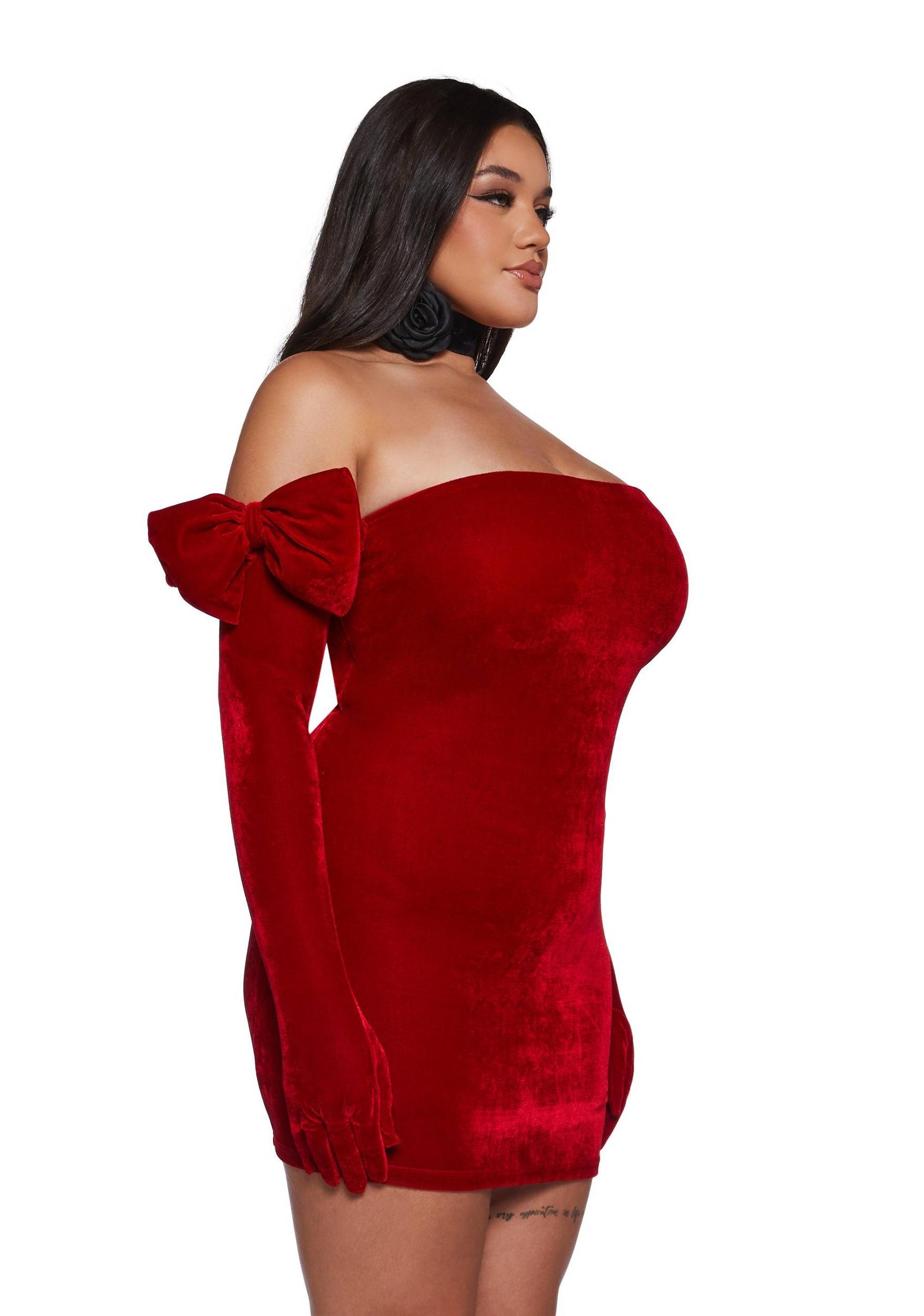 Pretty Perfection Mini Dress Set - Red Baby Product Image