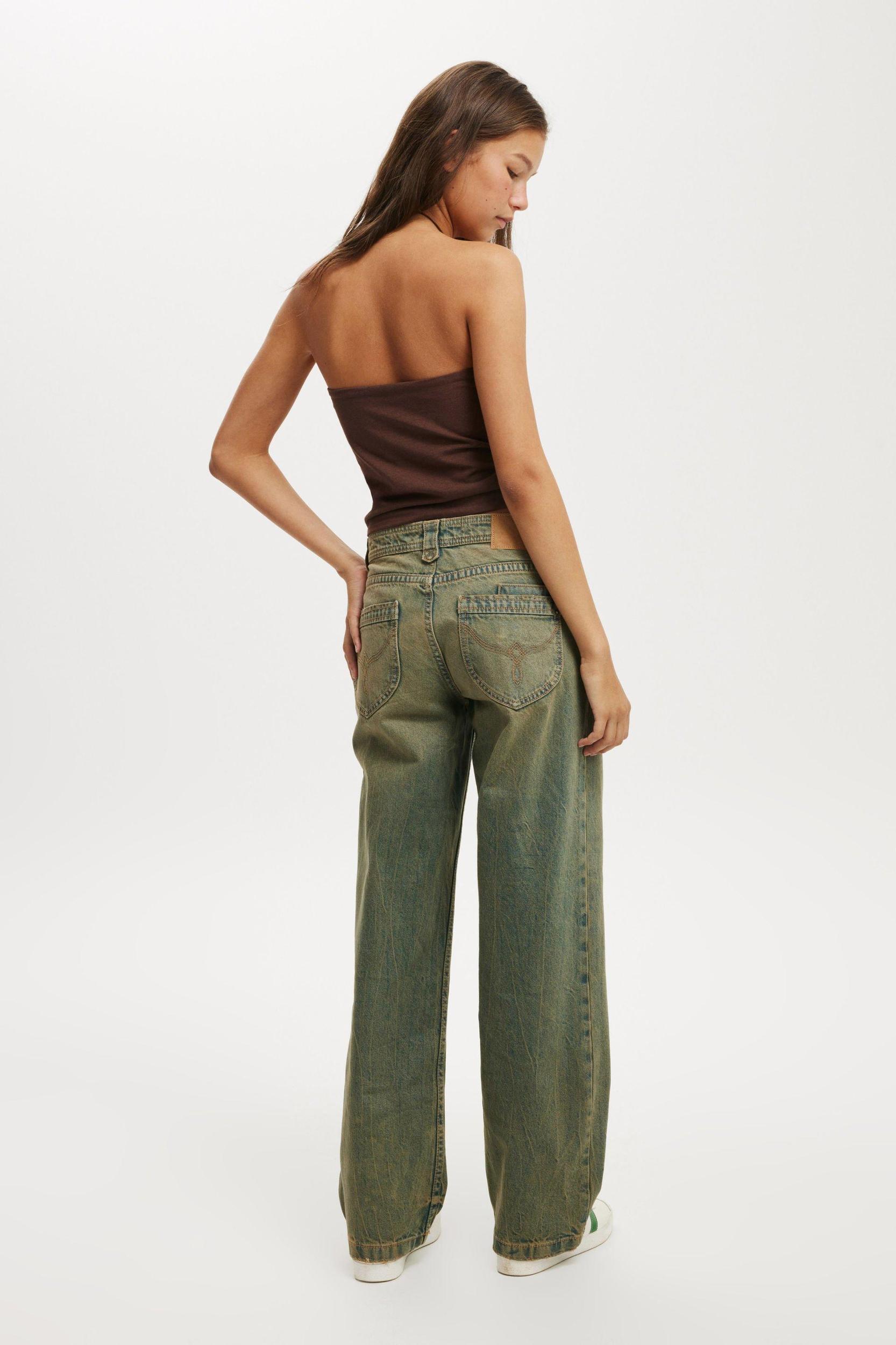 Low Rise Straight Jean Product Image