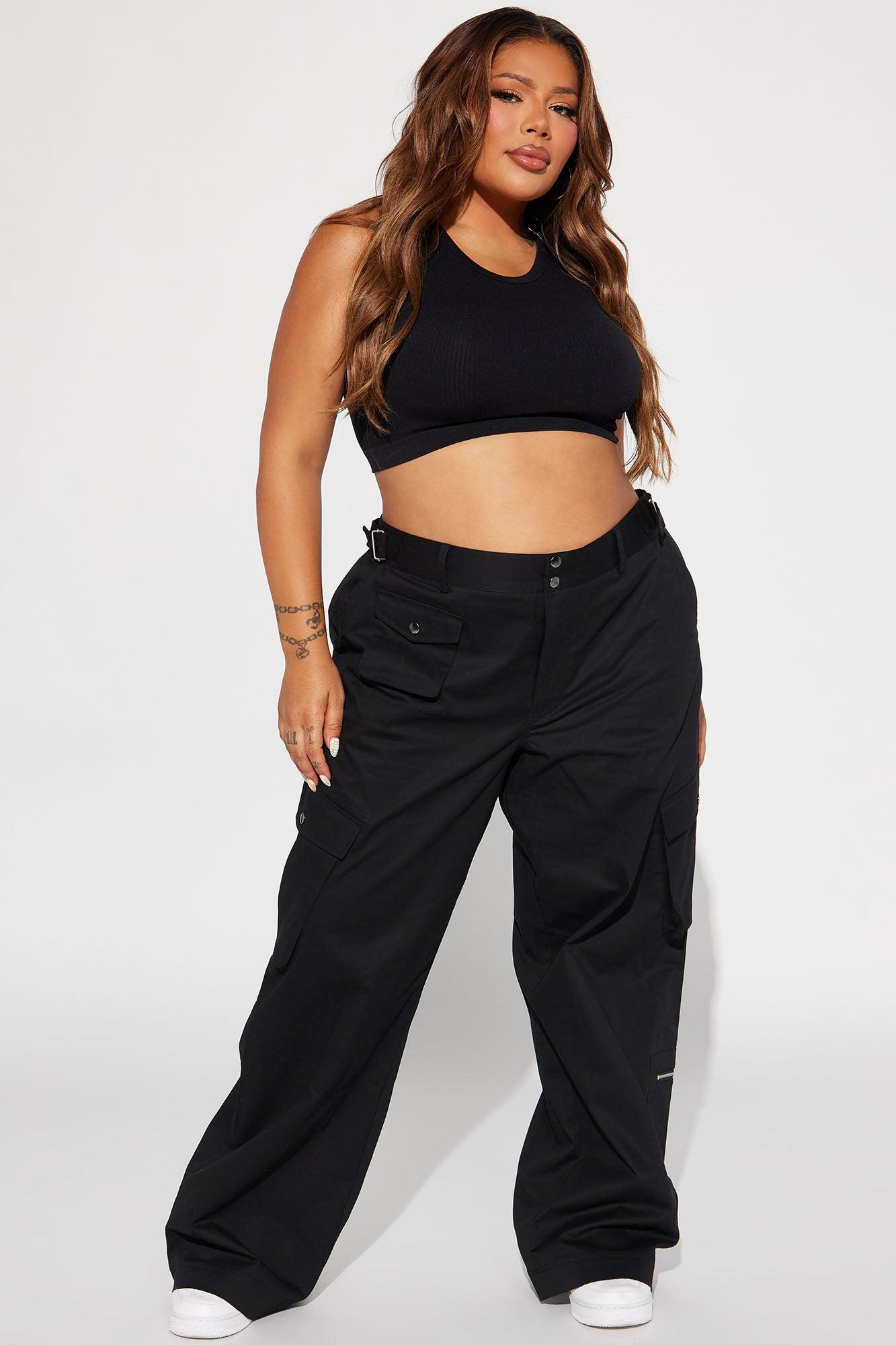Flying High Cargo Pant - Black Product Image