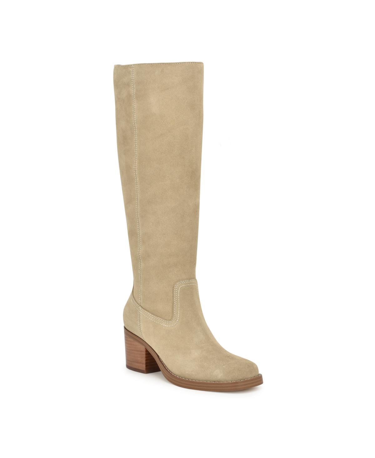 Nine West Danee Women's Suede Knee-High Boots, Size: 9.5, Black Suede Product Image