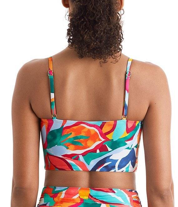 Mimi Flamingo Radiant Floral Morgan High Waist Swim Bottom Product Image
