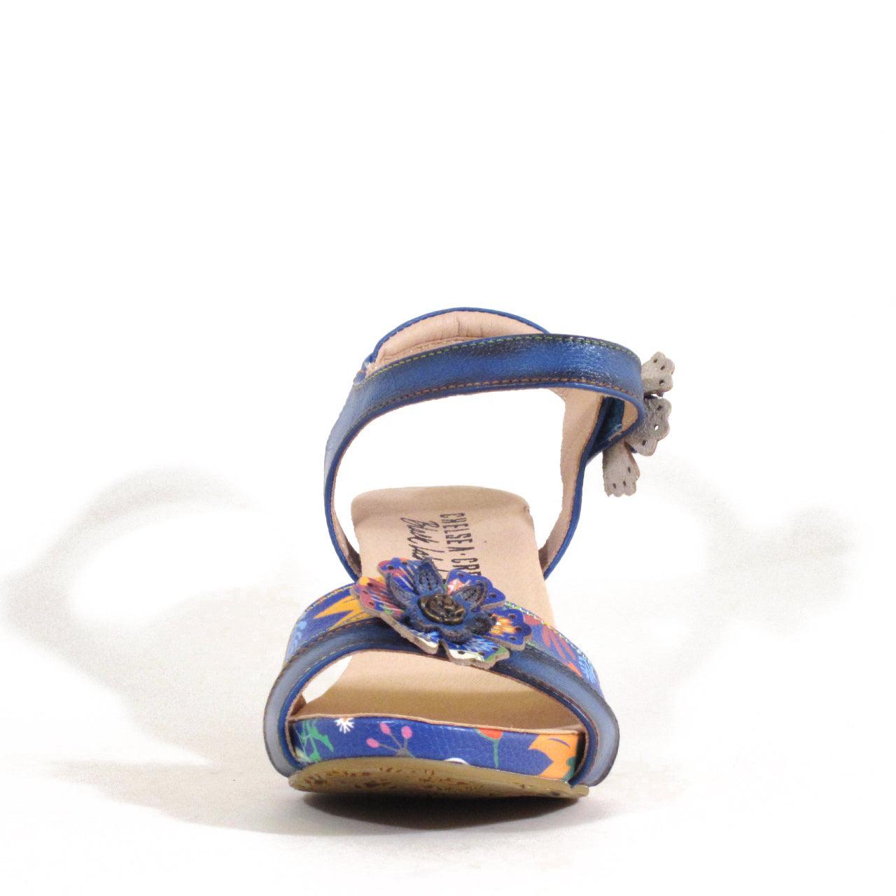 Daphne Retro Floral Heels Product Image