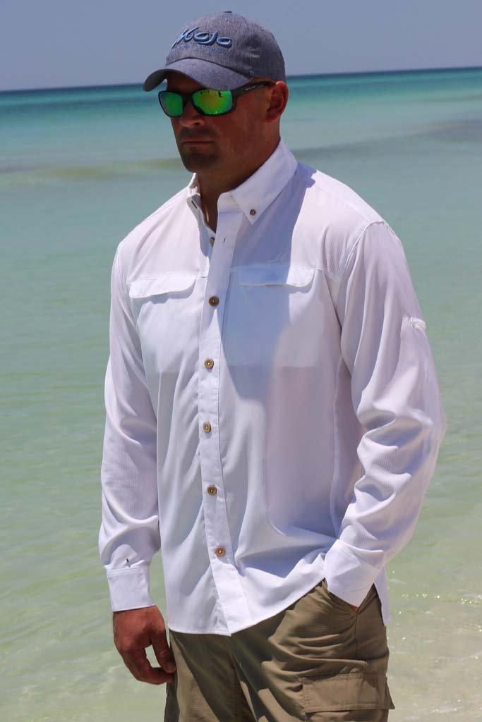 Mojo Sportswear Company Mr. Big Men's Long Sleeve Fishing Button-Up Product Image