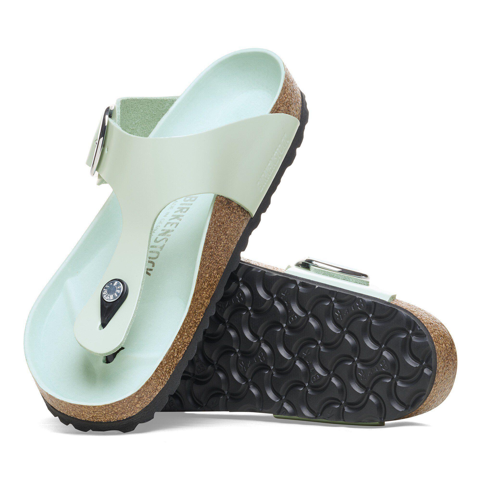 Gizeh Big Buckle Natural Leather Patent Product Image