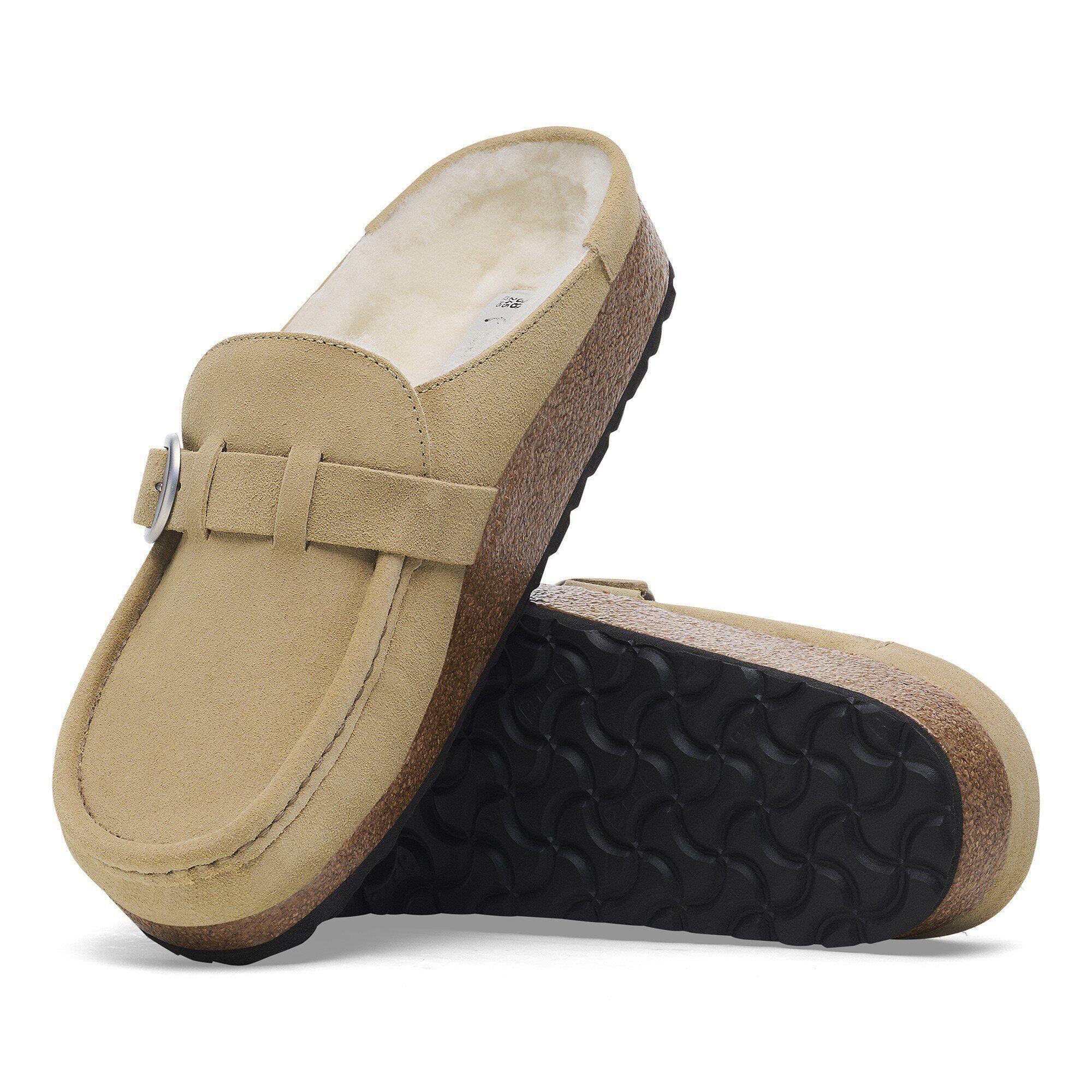 Buckley Shearling Suede Leather Product Image