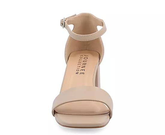 Journee Valenncia Womens SuperNatural Shades Tru Comfort Foam Dress Sandals Product Image