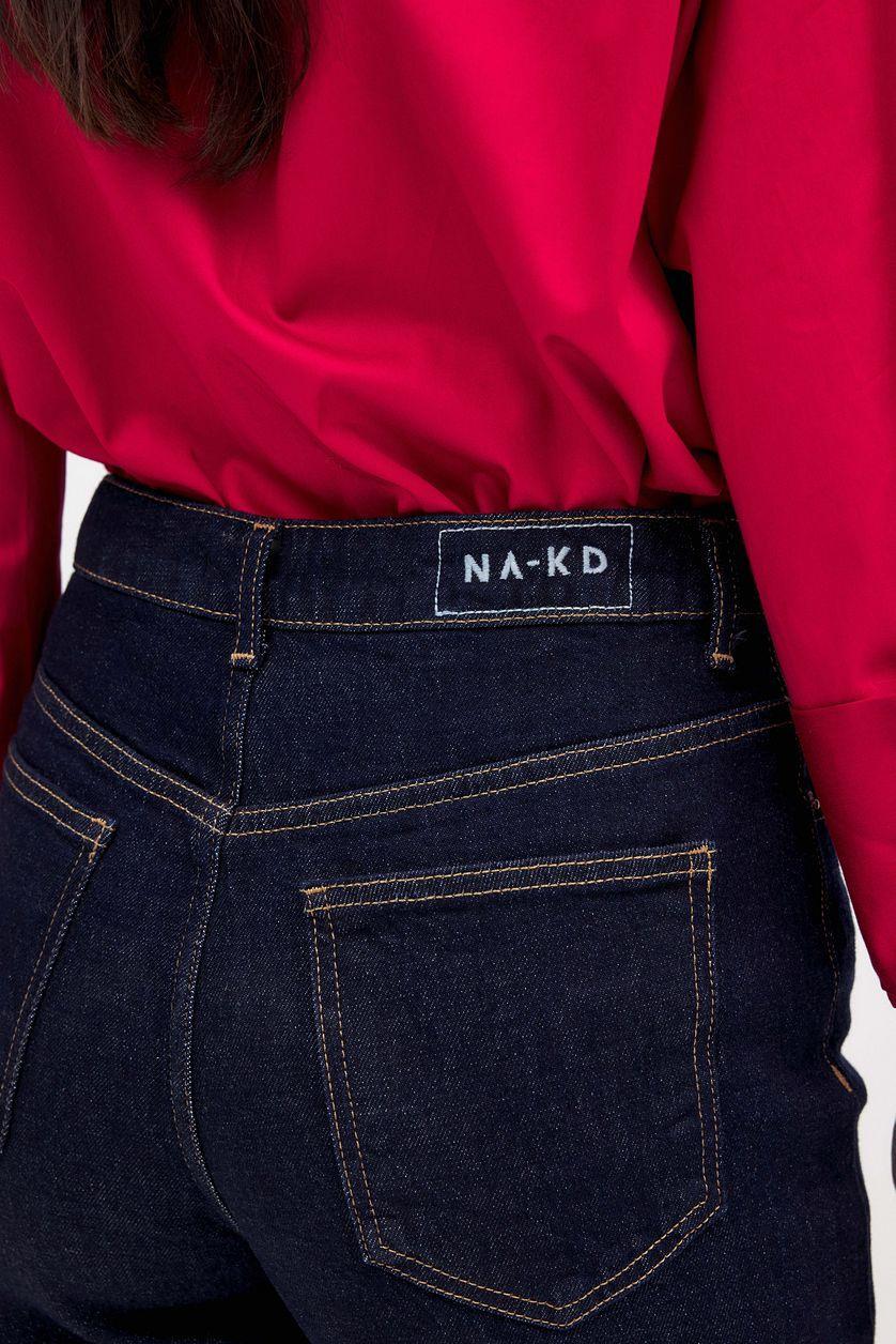 Straight High Waist Jeans Product Image