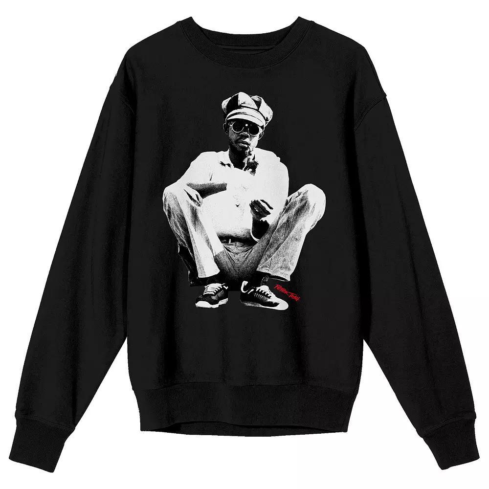 Men's Peter Tosh Artist Sitting Graphic Tee, Size: XL, Black Product Image