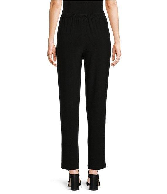 Caroline Rose Stretch Knit Jersey Tapered Leg Pull-On Pants Product Image
