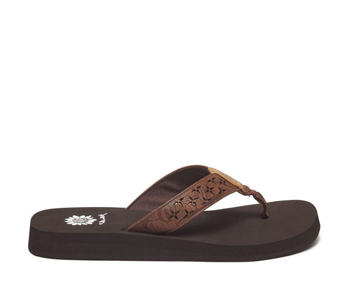 Women's Yellow Box Benji Flip-Flops Product Image