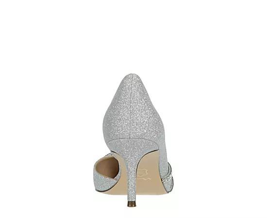 N by Nina Nevin Women's Heels, Size: 8.5, Silver Product Image