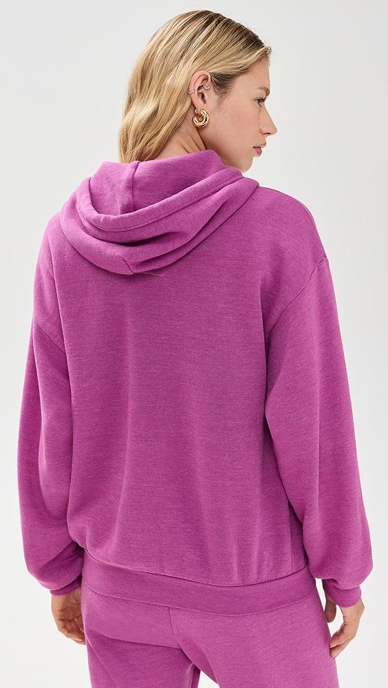 Aviator Nation 5 Stripe Zip Hoodie Relaxed | Shopbop Product Image