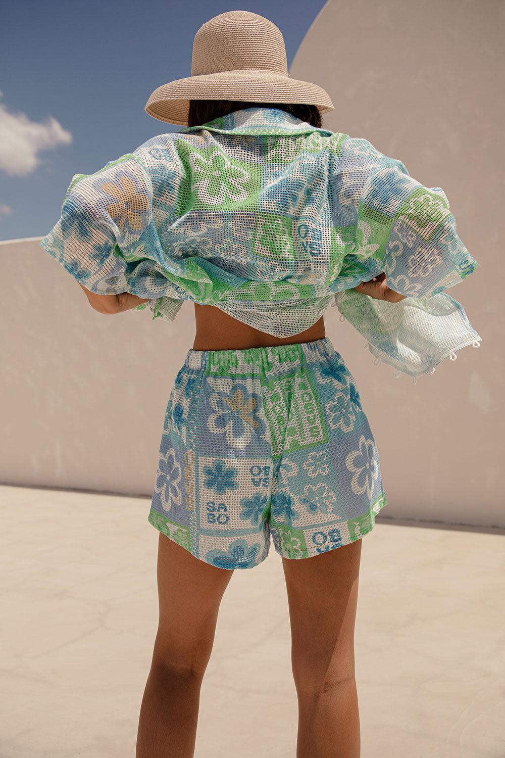 Sari Shorts - Verano Floral Product Image