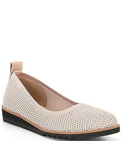 Eileen Fisher Womens Stretch Ballet Flats Product Image
