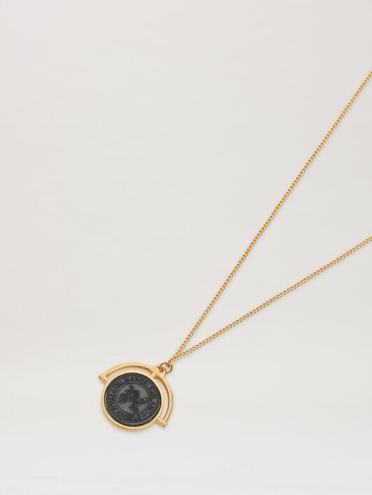 PA STONE EMBLEM NECKLACE Product Image
