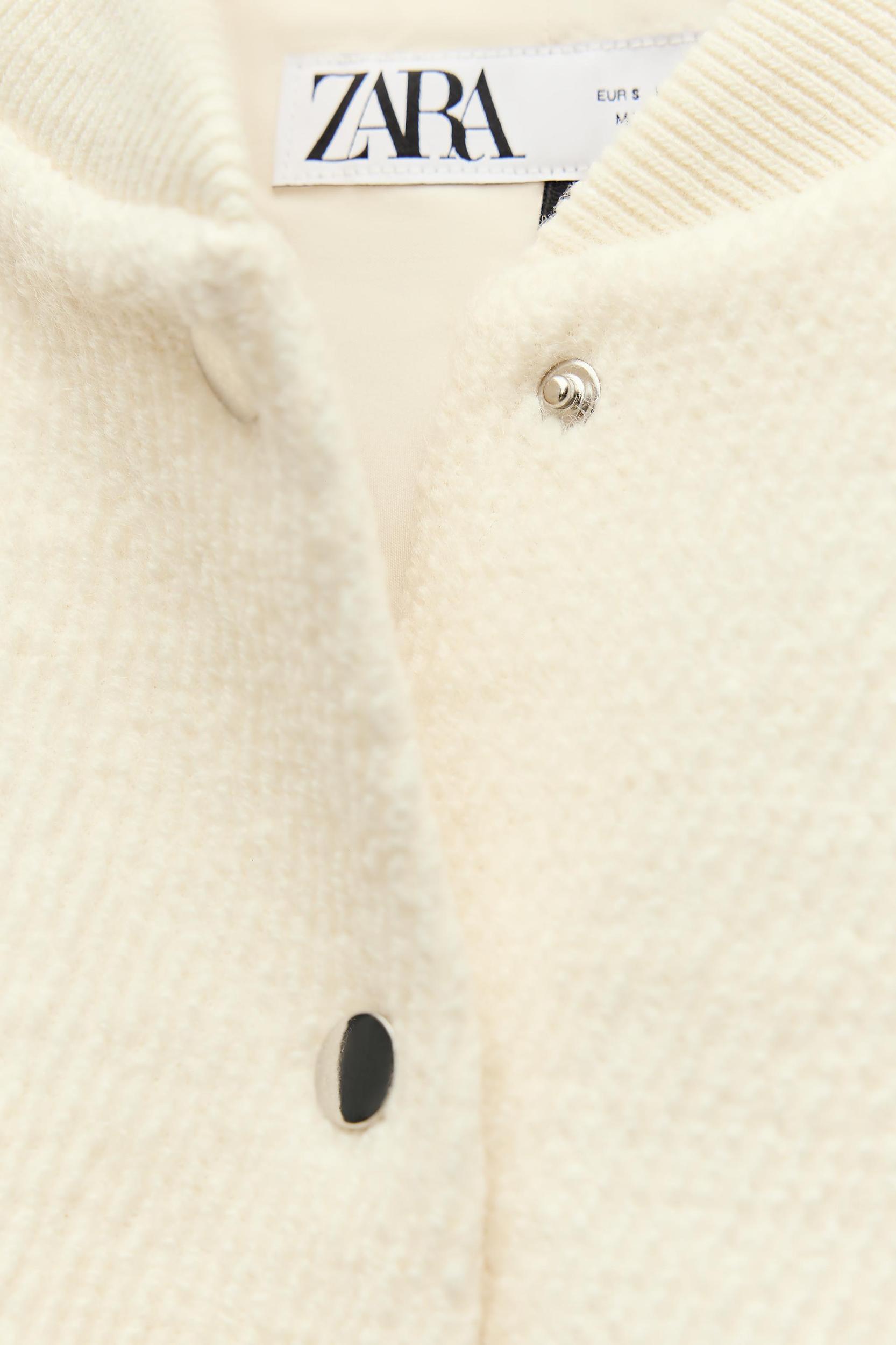 SHORT BOMBER JACKET Product Image