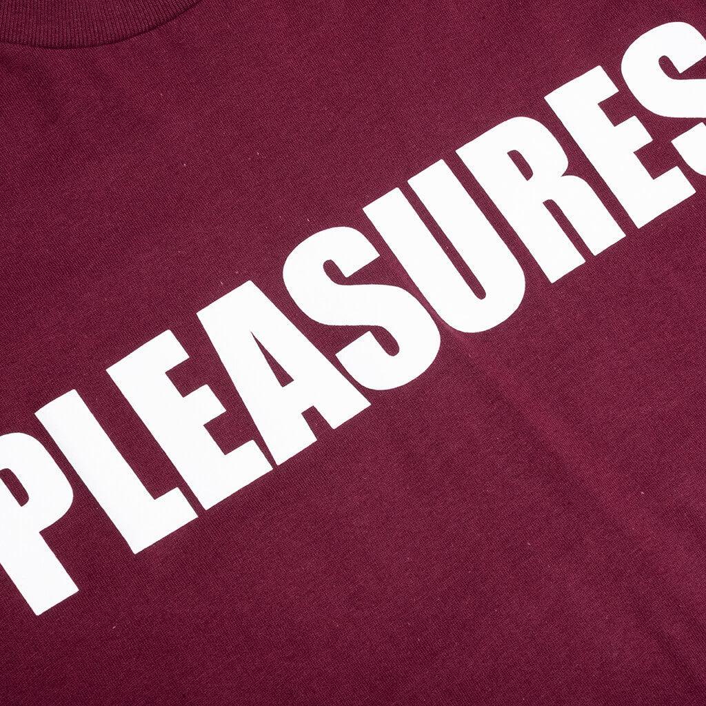 Security T-Shirt - Burgundy Male Product Image