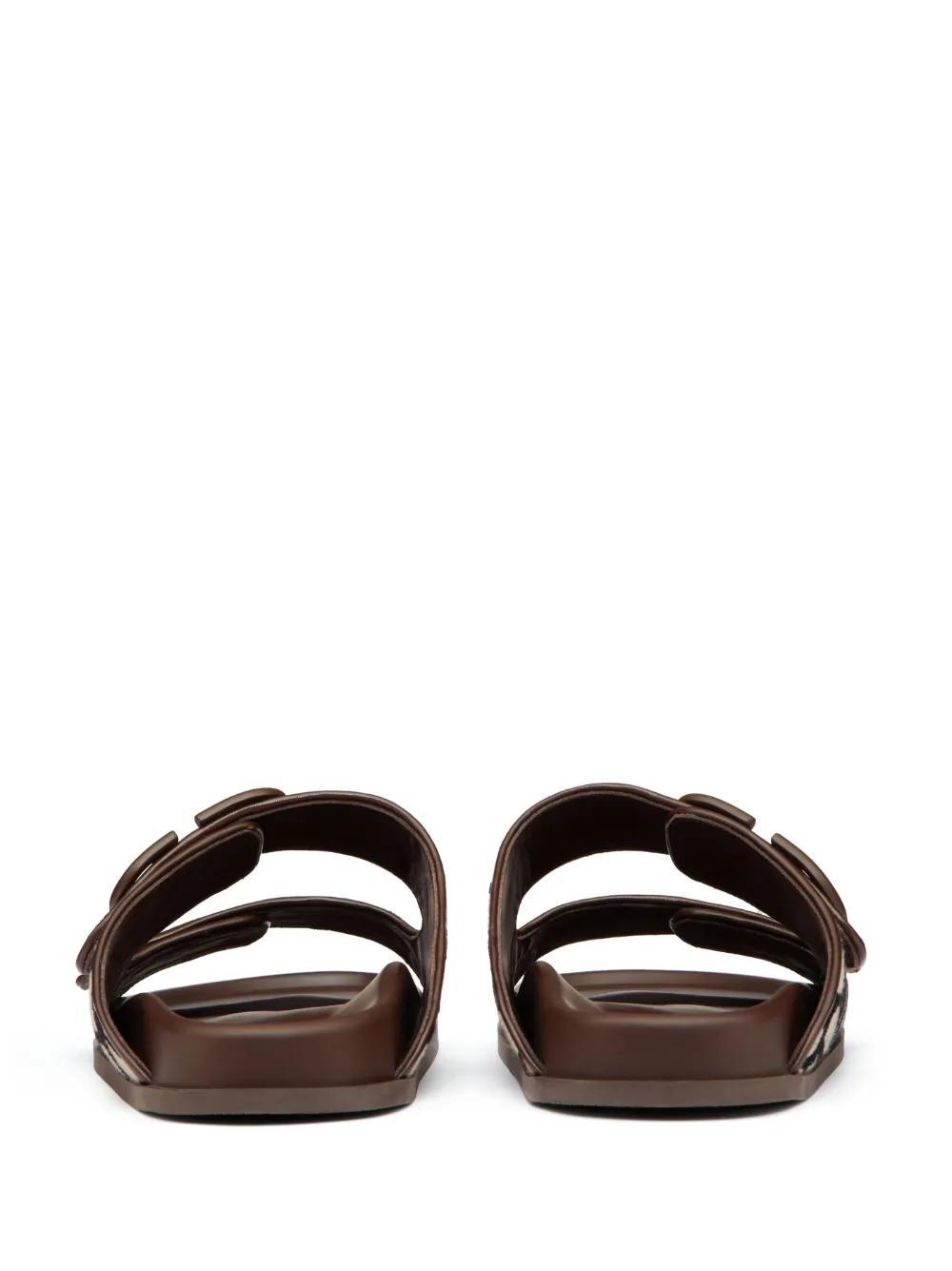 VLogo Toile Iconographe double-strap sandals Product Image