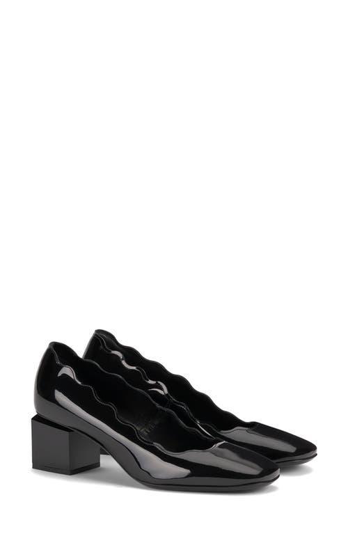 AGL ATTILIO GIUSTI LEOMBRUNI Agl Angie Wave Pump In Nero Product Image