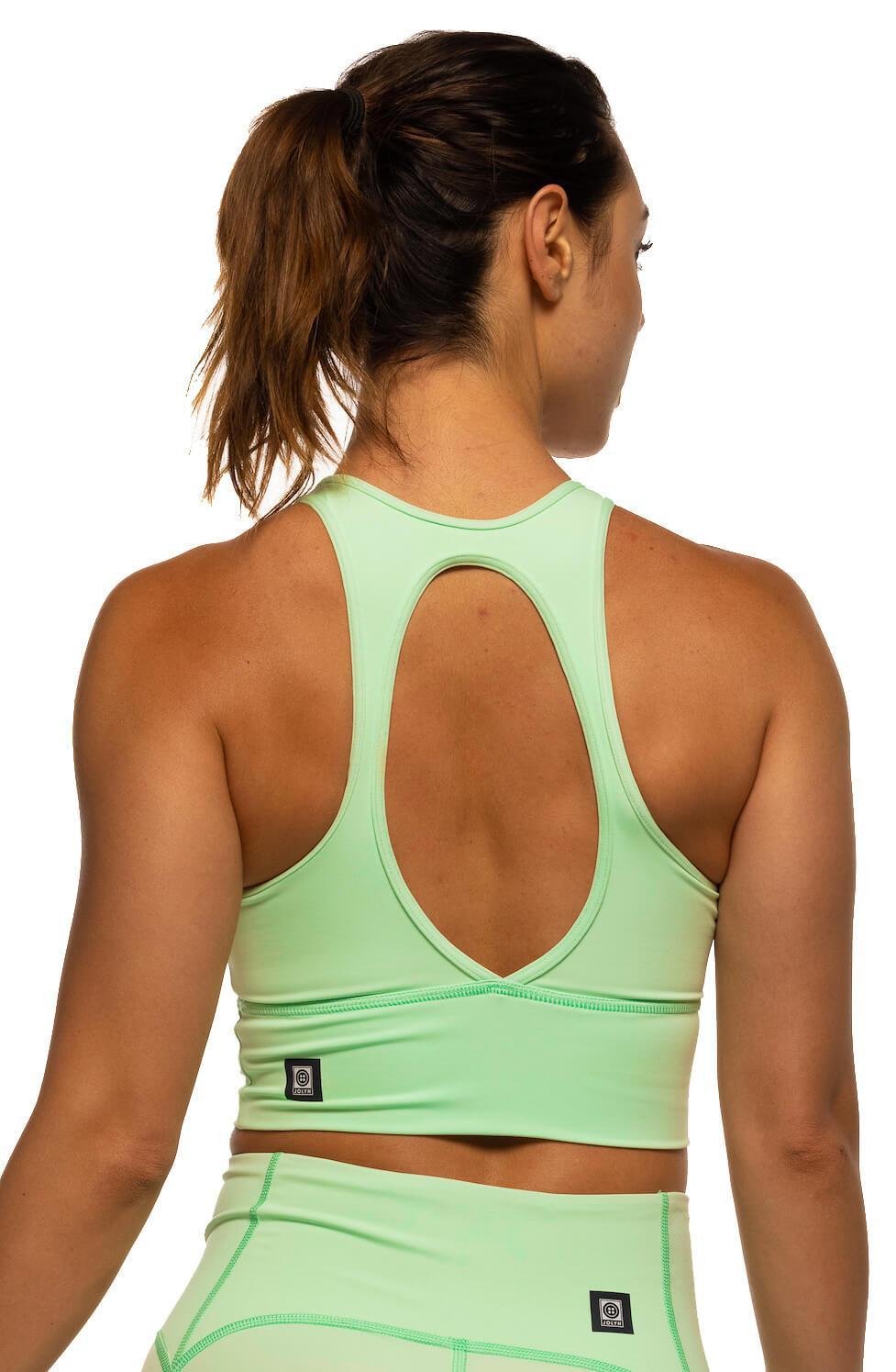 Rae Sports Bra - Turquoise Female Product Image