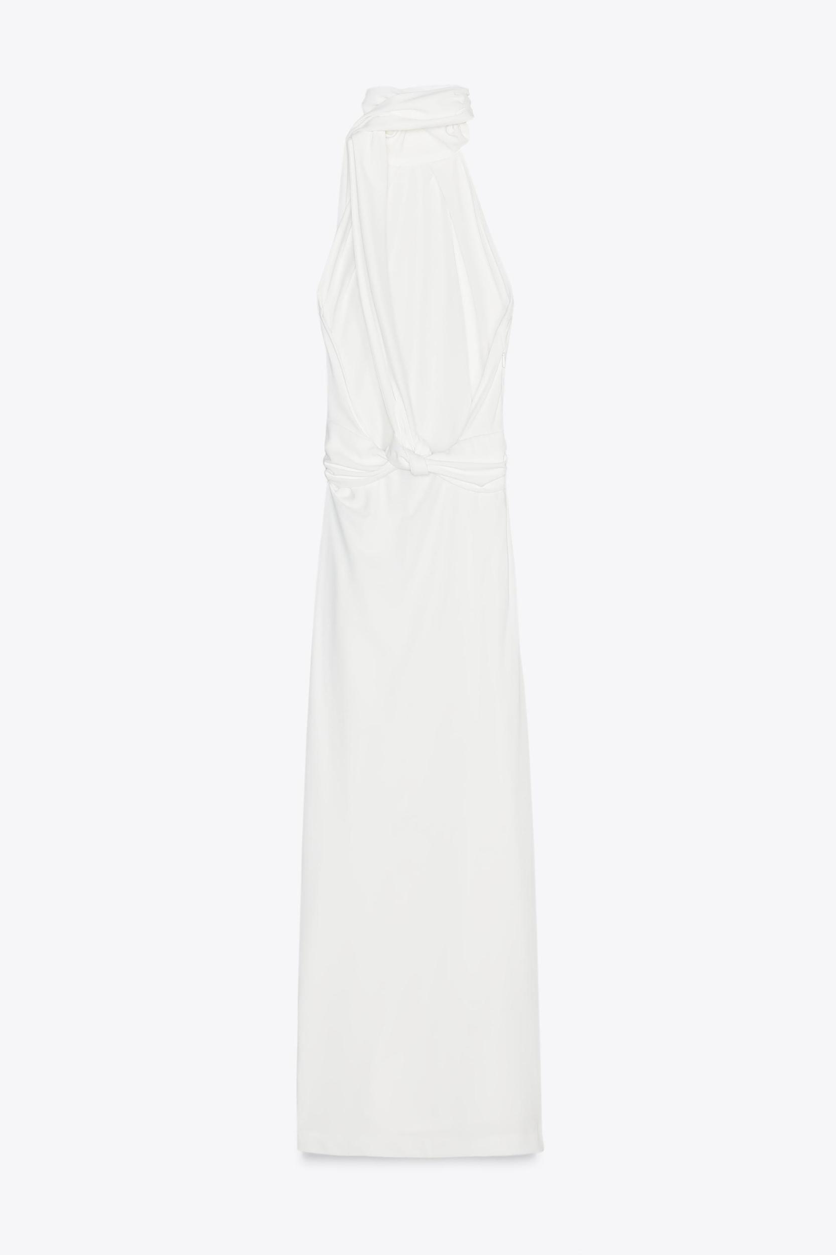 OPEN BACK MIDI DRESS Product Image