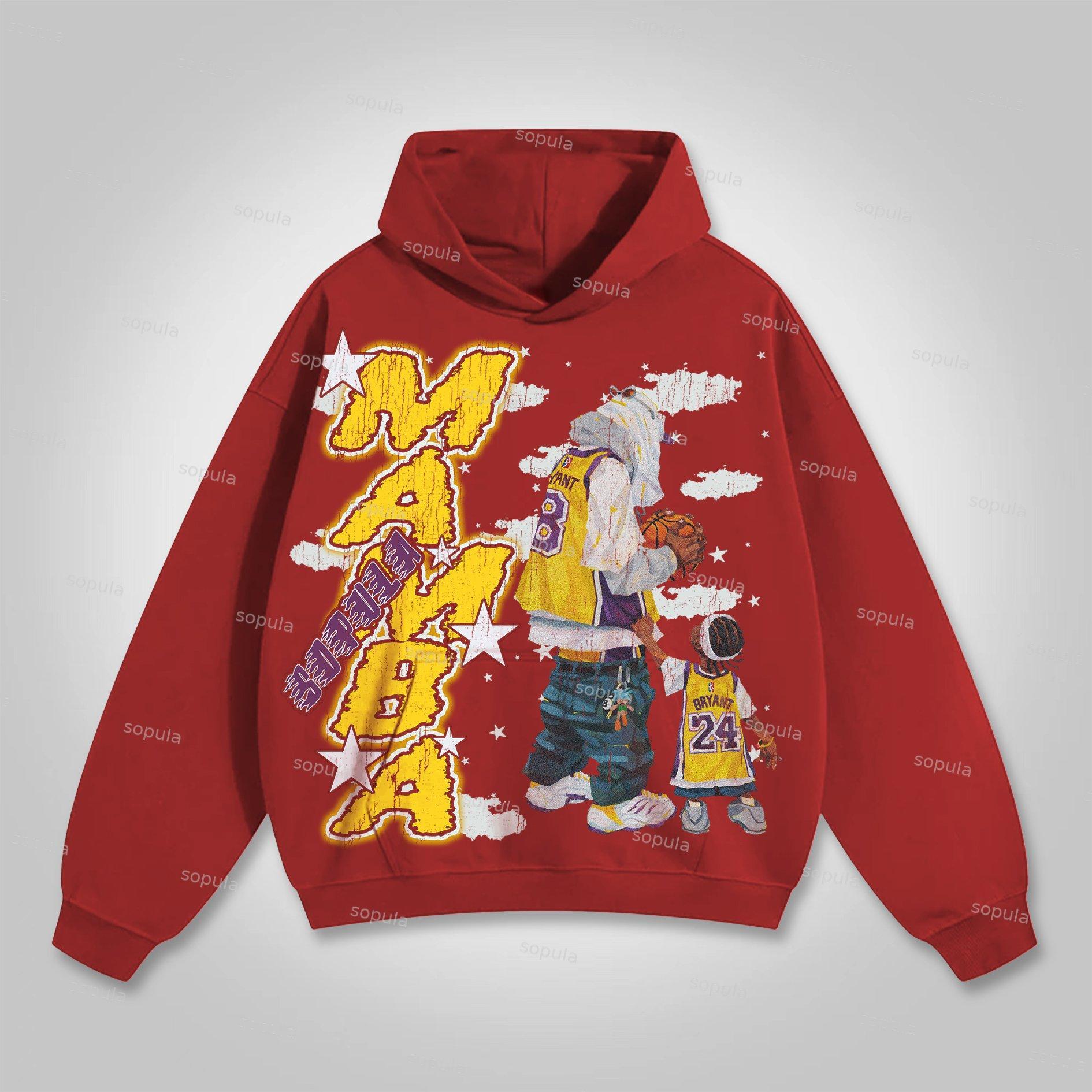 Sopula Mamba Never Fades Graphic Print Hoodie Product Image