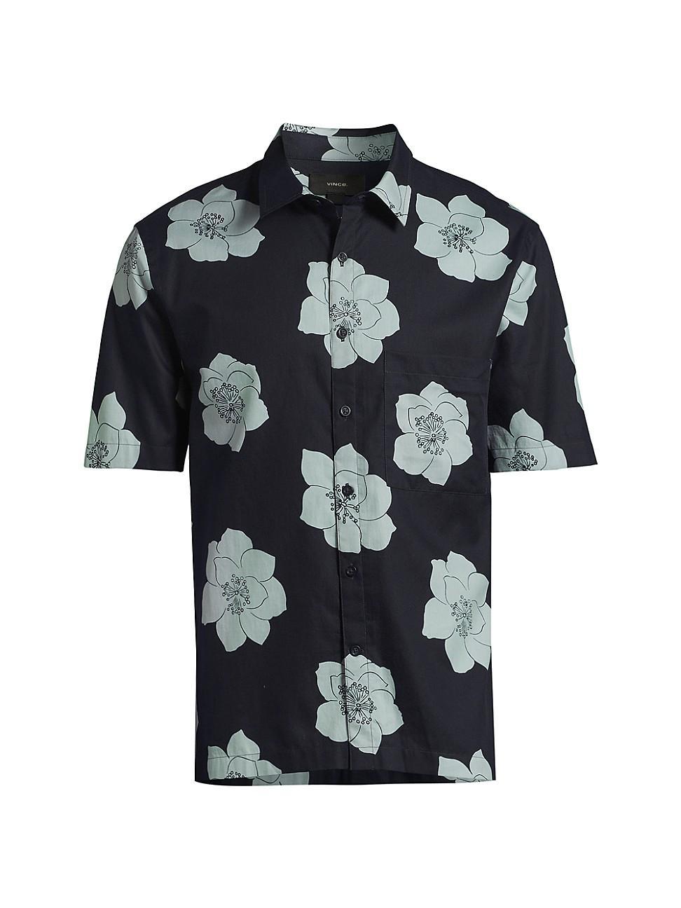 Mens Apple Blossom Short-Sleeve Shirt Product Image