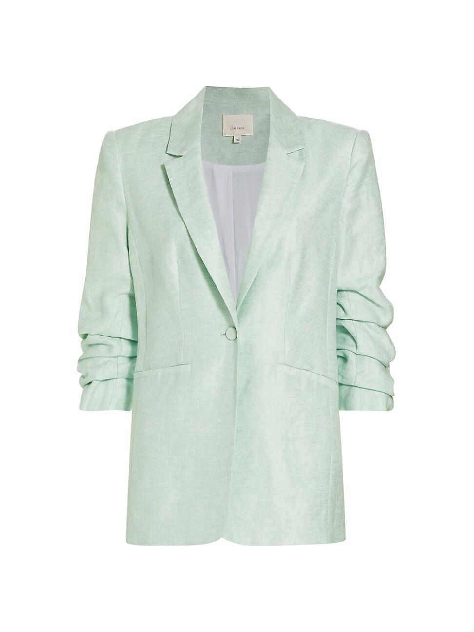 Womens Kylie Linen-Cotton Blazer Product Image