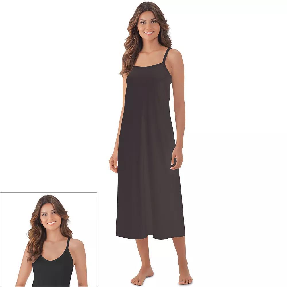 Vanity Fair Lingerie® Daywear Solutions Spinslip 32-in. 10158 - Women's, Size: 38 32, Black Product Image