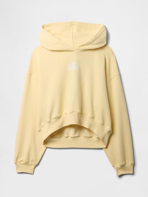 VintageSoft Cropped Hoodie Product Image