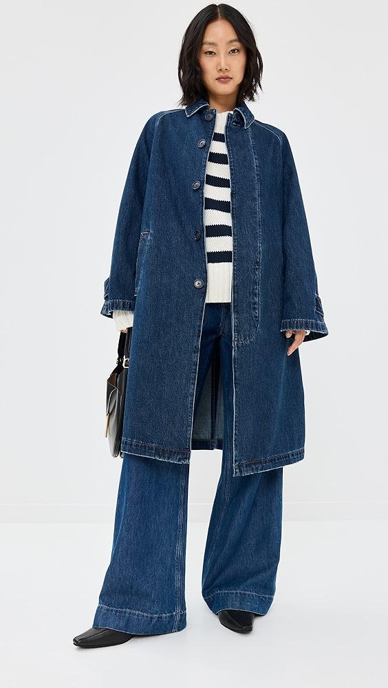 Polo Ralph Lauren Denim Car Coat | Shopbop Product Image